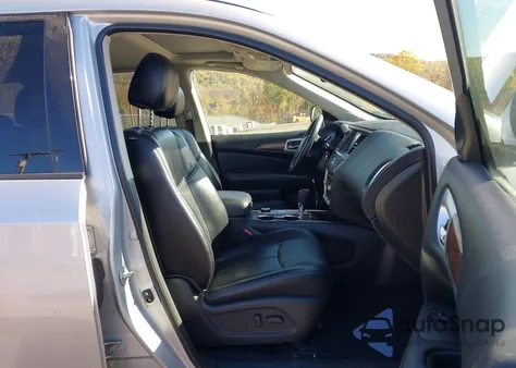 2019 Nissan Pathfinder Platinum из США, поврежденный, VIN 5N1DR2MM5KC649645